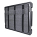Case Rack 19 Guarder 8u Elite Em Polietileno Preto - Armer