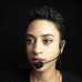 Headset Armer Uni-direcional Preto para Sistema Microfone sem Fio Profissional Armer AX - Preto
