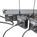 Retorno de Palco sem Fio 4 Canais com Fone In Ear Profissional Armer AX1004IEM