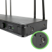 Microfone Sem Fio Digital Duplo Ax822m True Diversity - Armer 