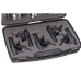 Kit 5 Microfones Bateria ou percussao ZM57 DRUM com Maleta, Clamps e Cabos XLR - AZ Audio