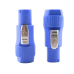 CONECTOR POWERCON MACHO AZUL CONECTOR POWERCON MACHO AZUL