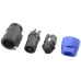CONECTOR SPEAKON MACHO 4 POLOS AZUL