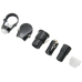 CONECTOR CANON XLR FEMEA 90 GRAUS PRETO CONECTOR CANON XLR FEMEA 90 GRAUS PRETO