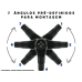 CONECTOR CANON XLR MACHO 90 GRAUS PRETO