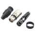 CONECTOR CANON XLR FEMEA PRATA CONECTOR CANON XLR FEMEA PRATA