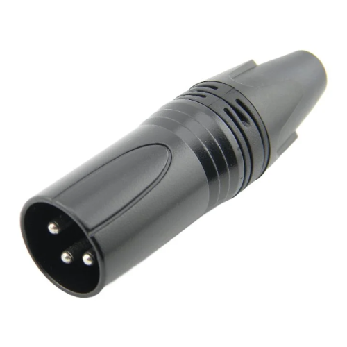 CONECTOR CANON XLR MACHO PRETO