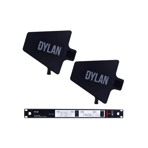 Distribuidor De Antenas direcionais ativo modelo Da-800 P/ Microfones Sem Fio - Dylan