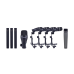 Kit com 9 microfones para Bateria Profissional DD-9 - DYLAN
