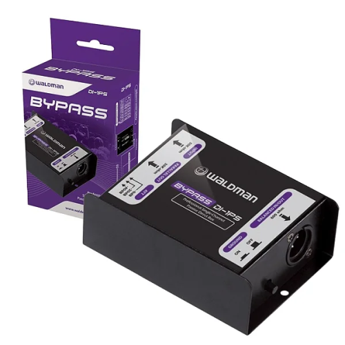 Direct Box Waldman BYPASS DI-1PS passivo de 1 canal