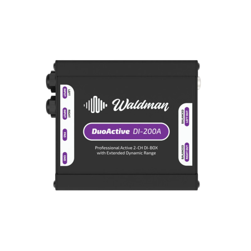 Direct Box Ativo Waldman Di-200a Com 2 Canais